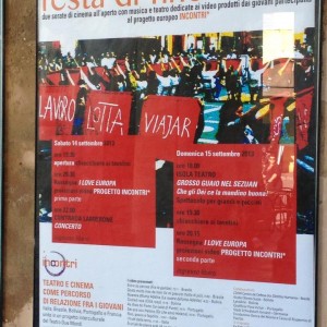 Affiche italienne1 -- diffusion 6T.K.C opus 2-  A un jet de pierre près