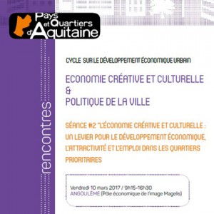 Journée économie culturelle et politique de la ville - PQA Journée économie culturelle et politique de la ville - PQA